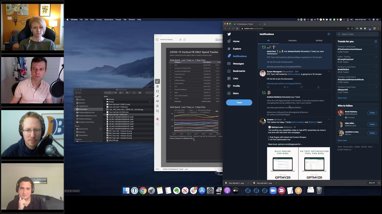 PPC Town Hall #4 - Google, AimClear, Bloofusion