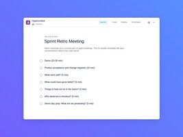 Sprint retro meeting template (7 topics and ideas) | Spinach