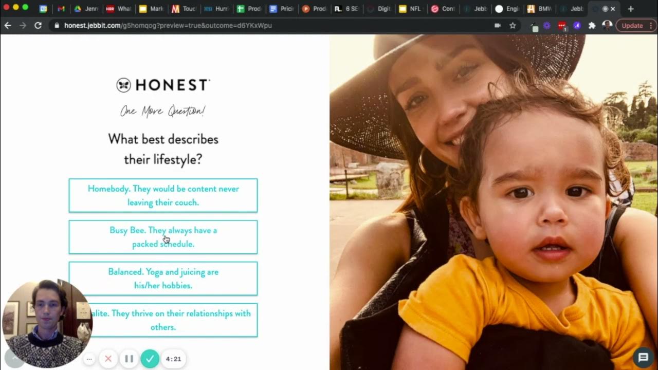 Jebbit Interactive Experience Highlight: A Gift Finder Quiz from The Honest Company