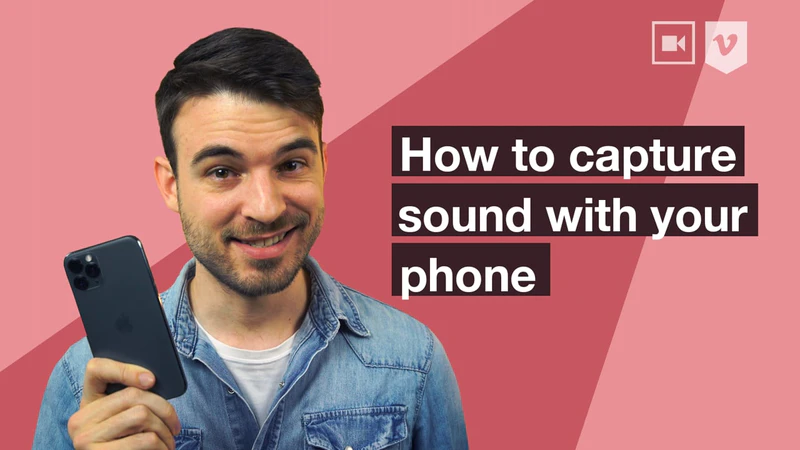 Quick tips: How to get great audio without a recorder - Vimeo Blog