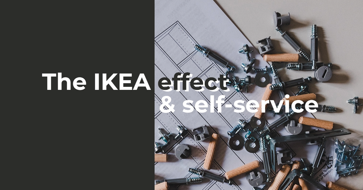 The IKEA effect and self-service advertising