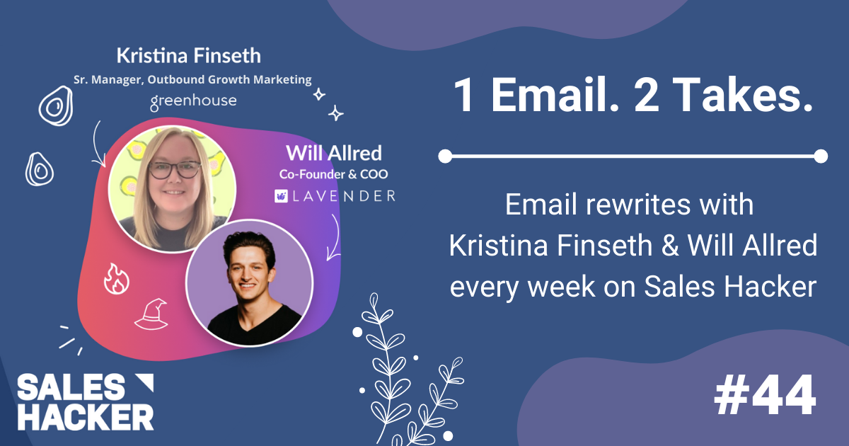 1 Email. 2 Takes #44: The Sad State of InMail