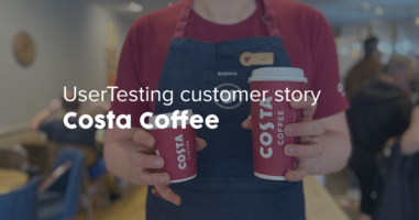 Costa Coffee + UserTesting