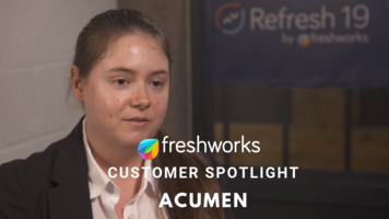 Customer Testimonial - Acumen