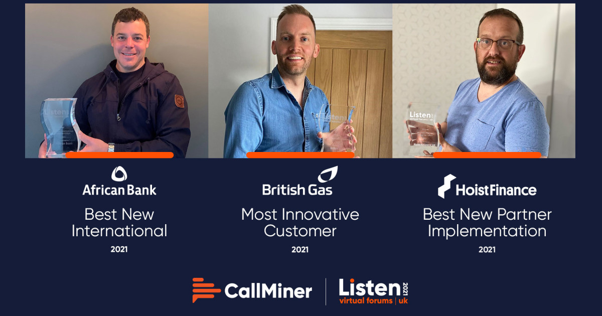 Congratulations to our LISTEN UK 2021 Award winners!