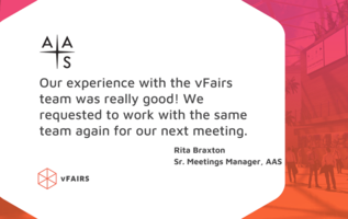 AAS Virtual Meeting Wows Audience With Beautiful Design