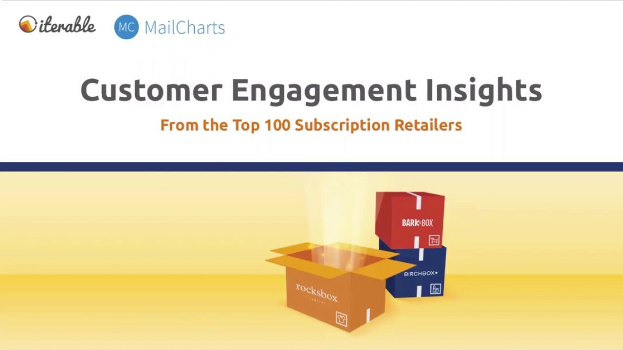 Webinar: Customer Engagement Insights From the Top 100 Subscription Retailers