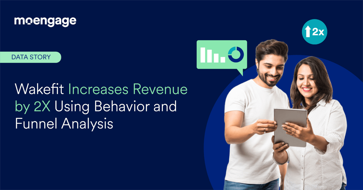 Data Story: Wakefit Increases Revenue by 2X Using Behavior and Funnel Analysis