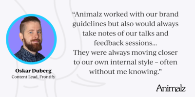 How Frontify Generated 550 Leads (Without Sacrificing Brand Identity)