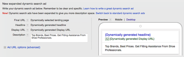 ETA (and More) Coming to Dynamic Search Ads