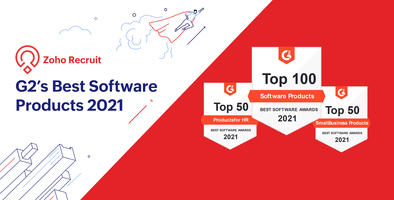 Zoho Recruit – The G2 Chartbuster