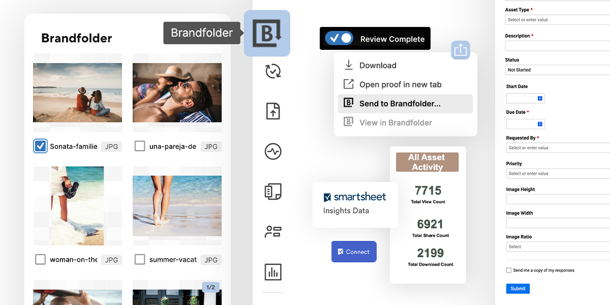 Smartsheet Strengthens Solution for Marketers with Enhanced Brandfolder Integration to Connect Campaigns to Content in One Platform