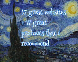 products i recommend 