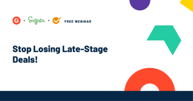  G2 Webinars | Stop Losing Late-Stage Deals