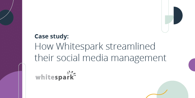 How Whitespark streamlined their social media management