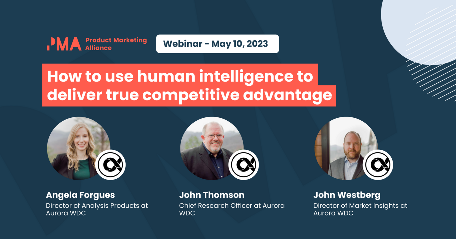 Nothing "artificial" about it: How to use human intelligence to deliver true competitive advantage [webinar]