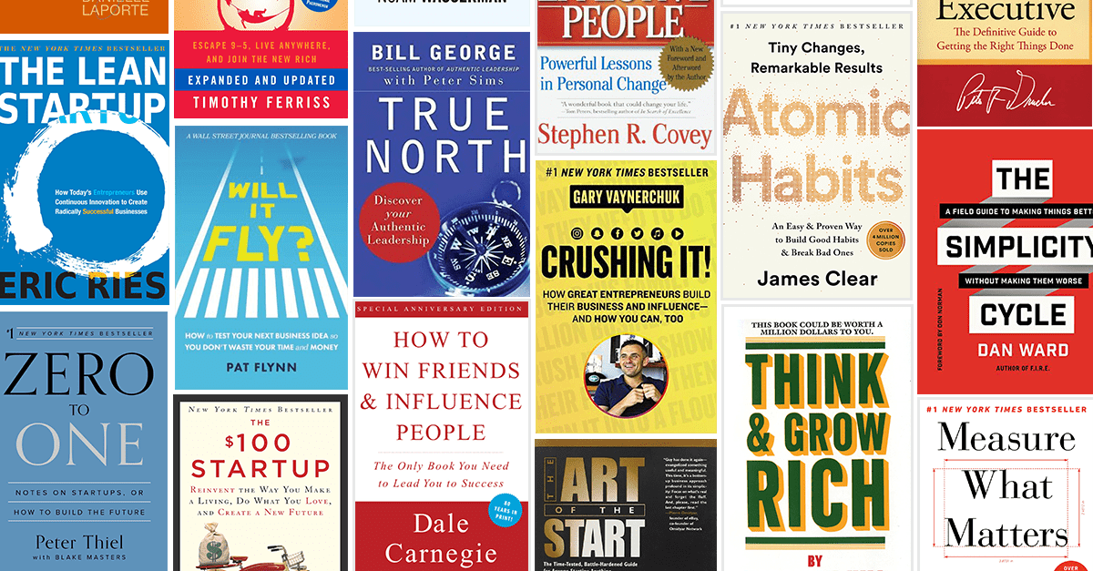 20 Best Entrepreneur Books to Start a Business