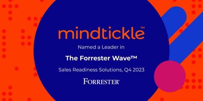 Mindtickle Named a Leader in The Forrester Wave(™): Sales Readiness Solutions, Q4 2023