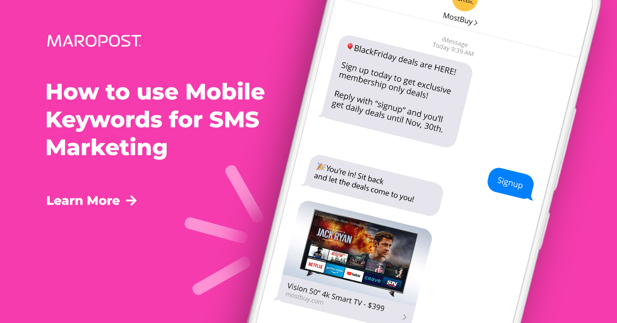 How to use Mobile Keywords for SMS Marketing and Mobile Marketing