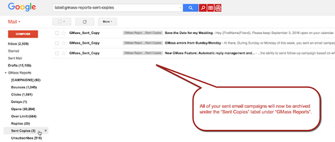 Sent Email Campaigns with GMass Gmail Plugins