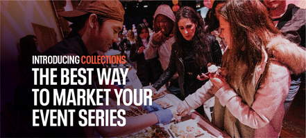 How to Market Your Event Series on One Page Through Collections