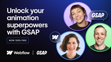 Webflow Just Made GSAP Free for Everyone - Here's Why It Matters 🚀
