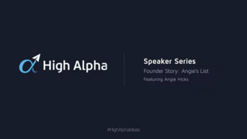 Speaker Series with Angie Hicks, Co-Founder and CMO of Angie's List