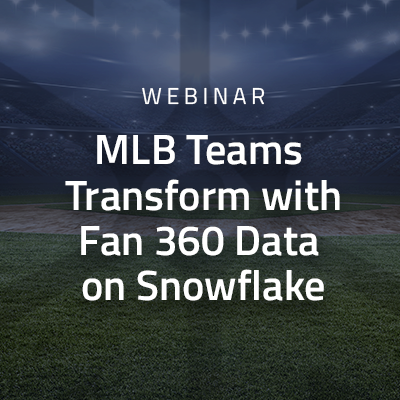MLB Teams Transform with Fan 360 Data on Snowflake