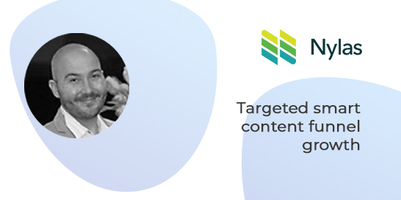 V-cast: Targeted smart content funnel growth - Nylas • VBOUT