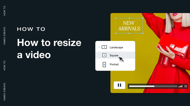 Resize videos quickly | How to resize a video online in 5 steps