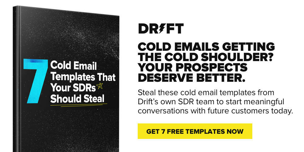 7 Cold Email Templates To Help Your SDRs Break Through The Noise