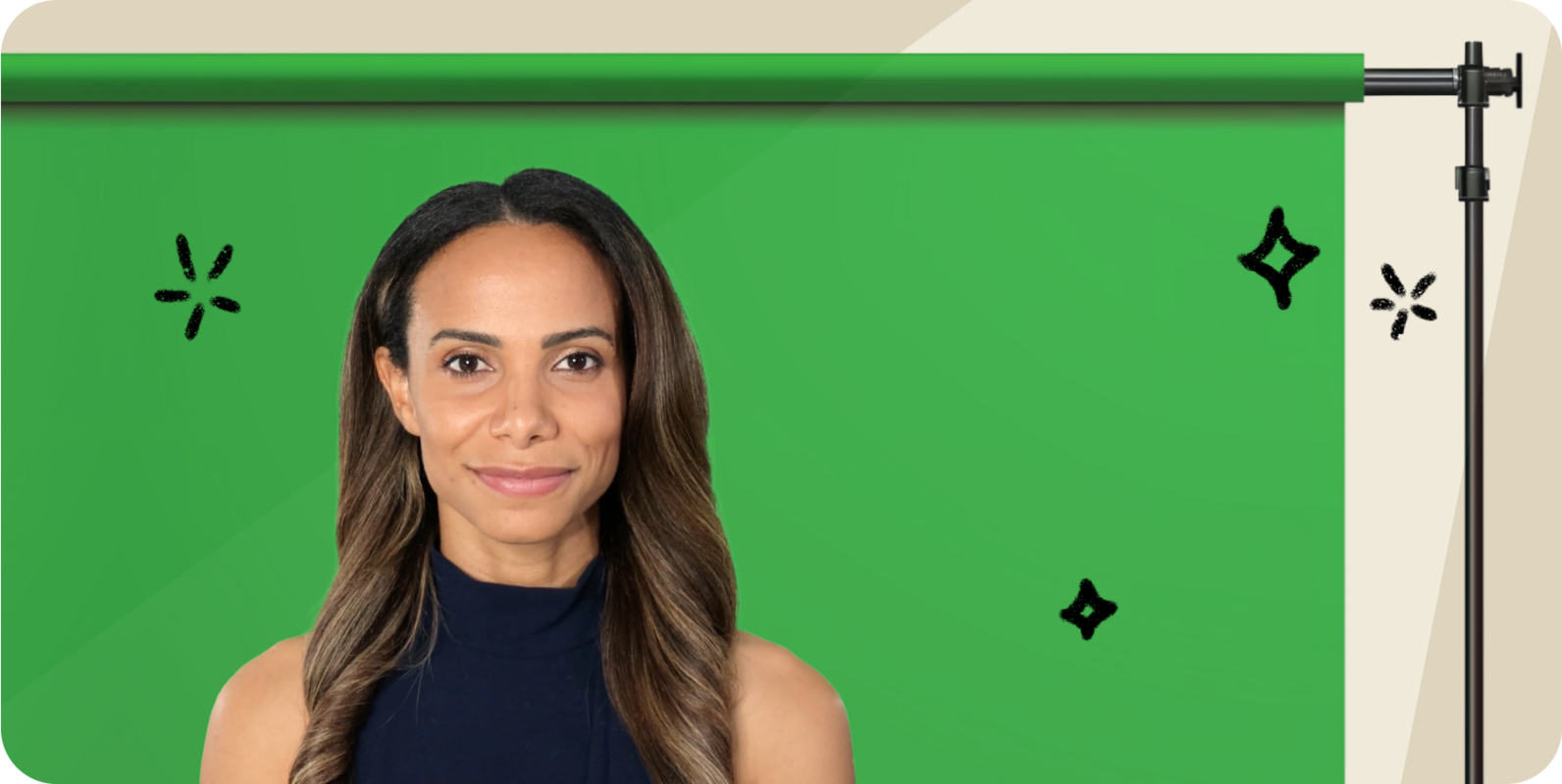 Making the most of a green screen with mmhmm