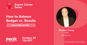 How to Balance Budget vs. Results (Session I)