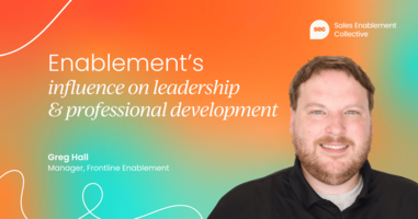 Enablement's influence on leadership and professional development