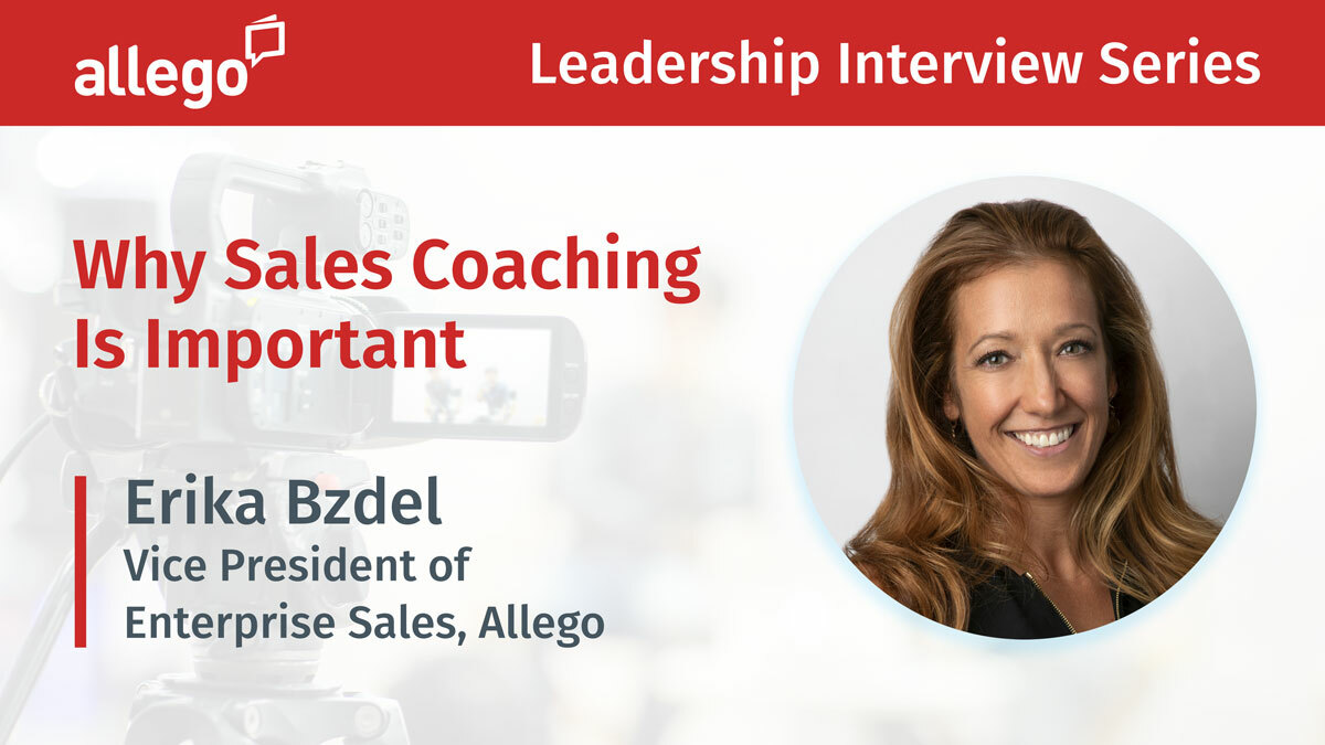 Allego Leadership Interview Series: Erika Bzdel
