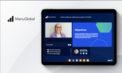 Global enterprise technology manufacturer doubles lead conversion with ON24