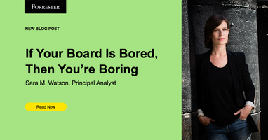 If Your Board Is Bored, Then You're Boring