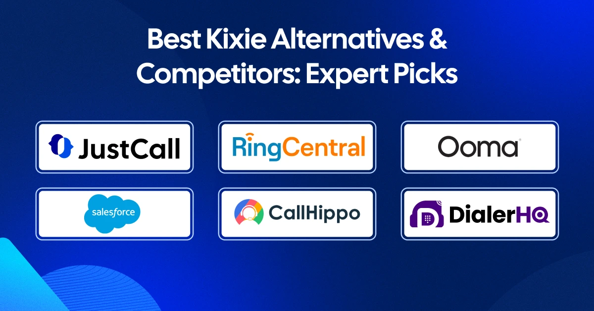 Top 6 Kixie Alternatives and Competitors: Features and Pricing [Expert Analysis]