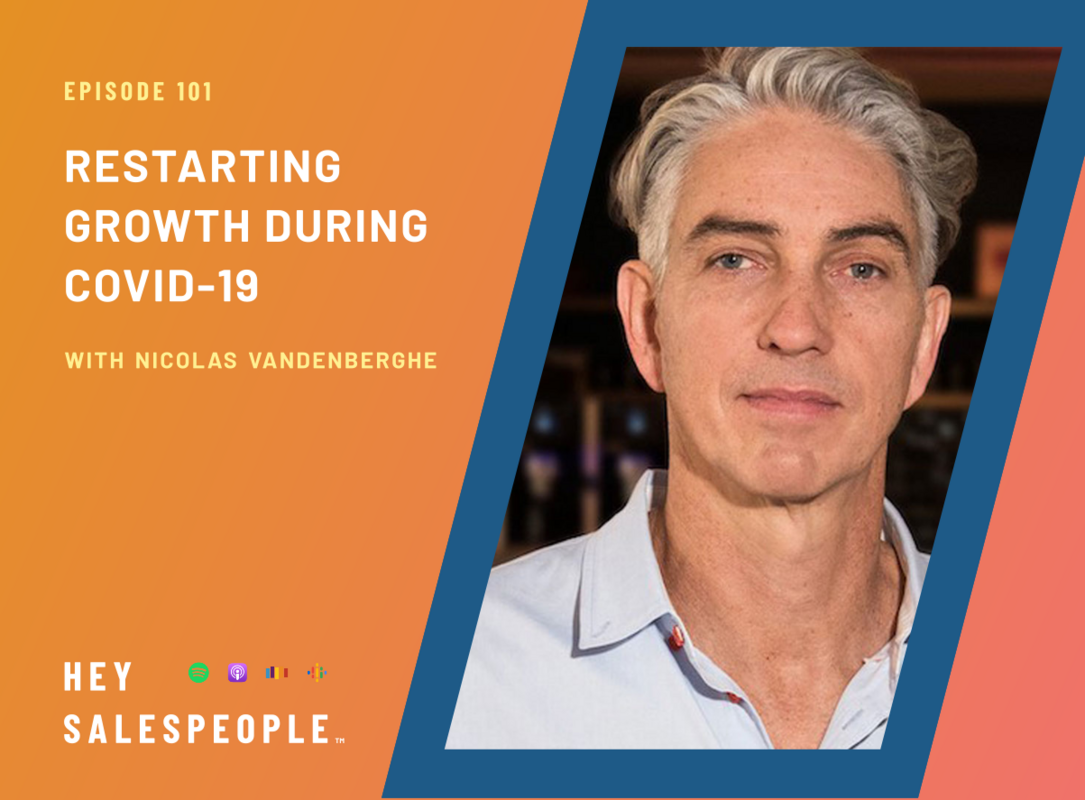 Reading People Better with Nicolas Vandenberghe {Hey Salespeople Podcast}