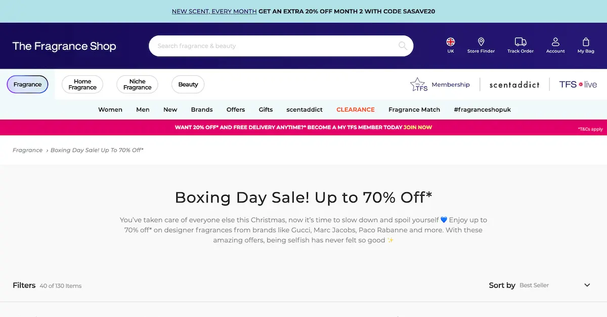 6 "Shop the Sale" Landing Pages to Showcase Your Next Promo