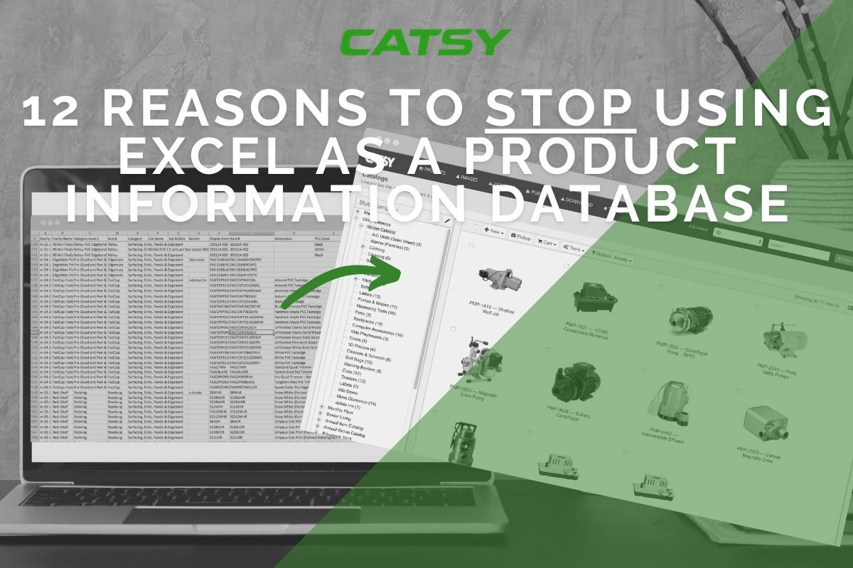 12 Reasons Why Excel for Product Information Management Doesn't Work