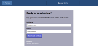 How to Build Multi-Step Forms in ActiveCampaign