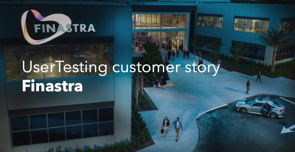 Finastra + UserTesting