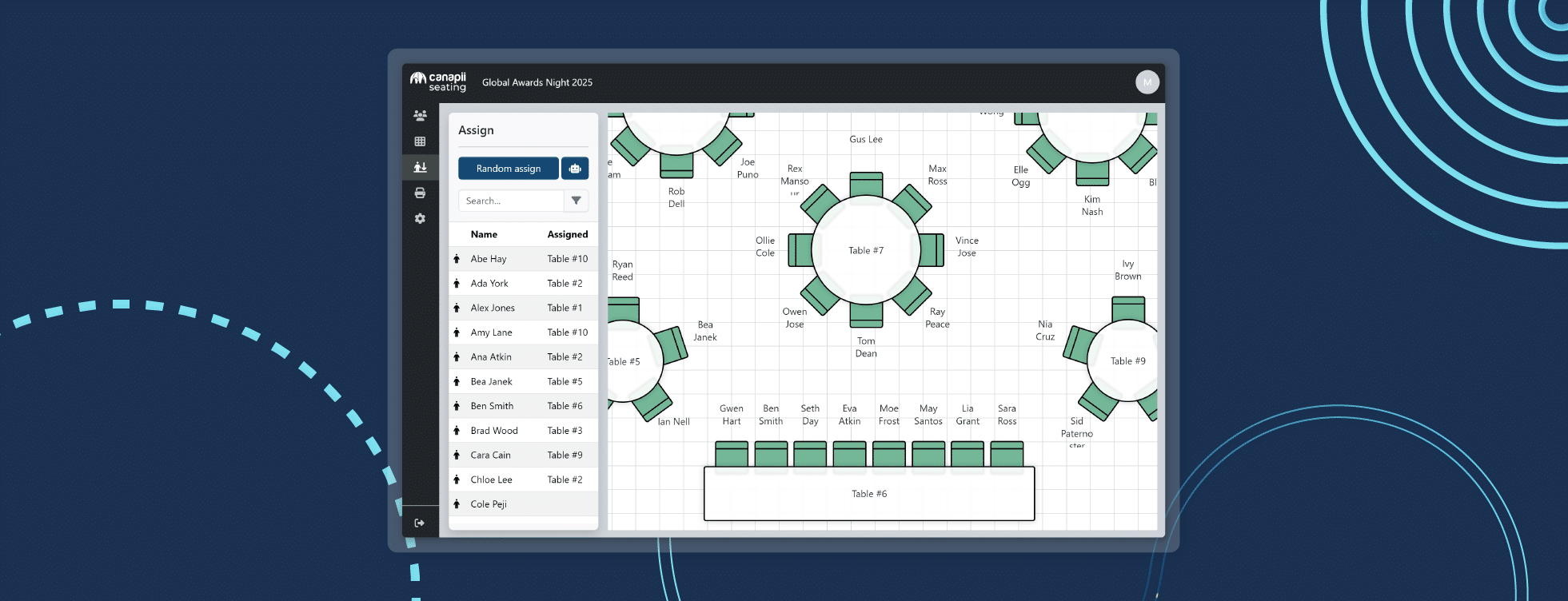 Canapii launches 'Canapii Seating' software, addressing critical gaps in event seating solutions