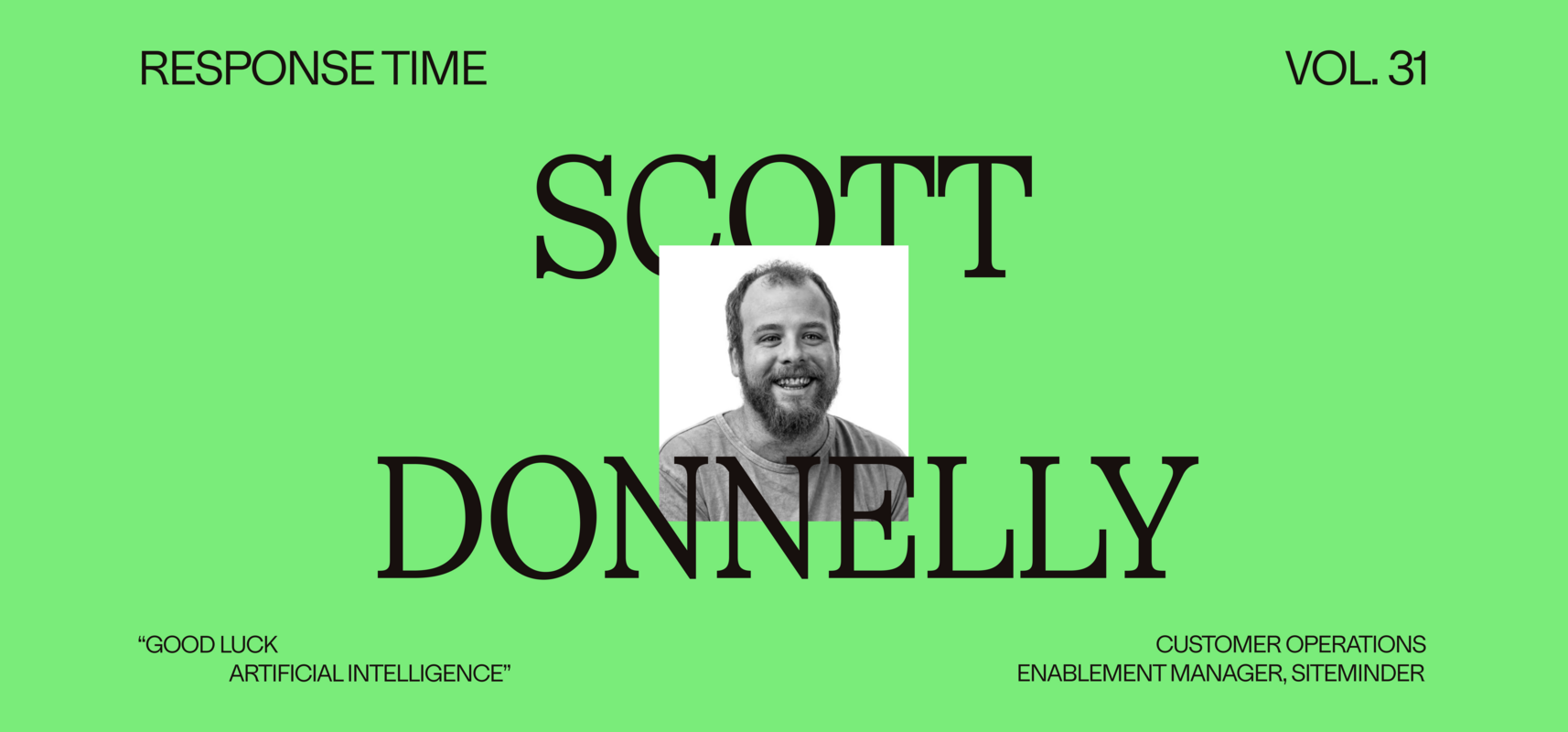 Response Time: Vol. 31