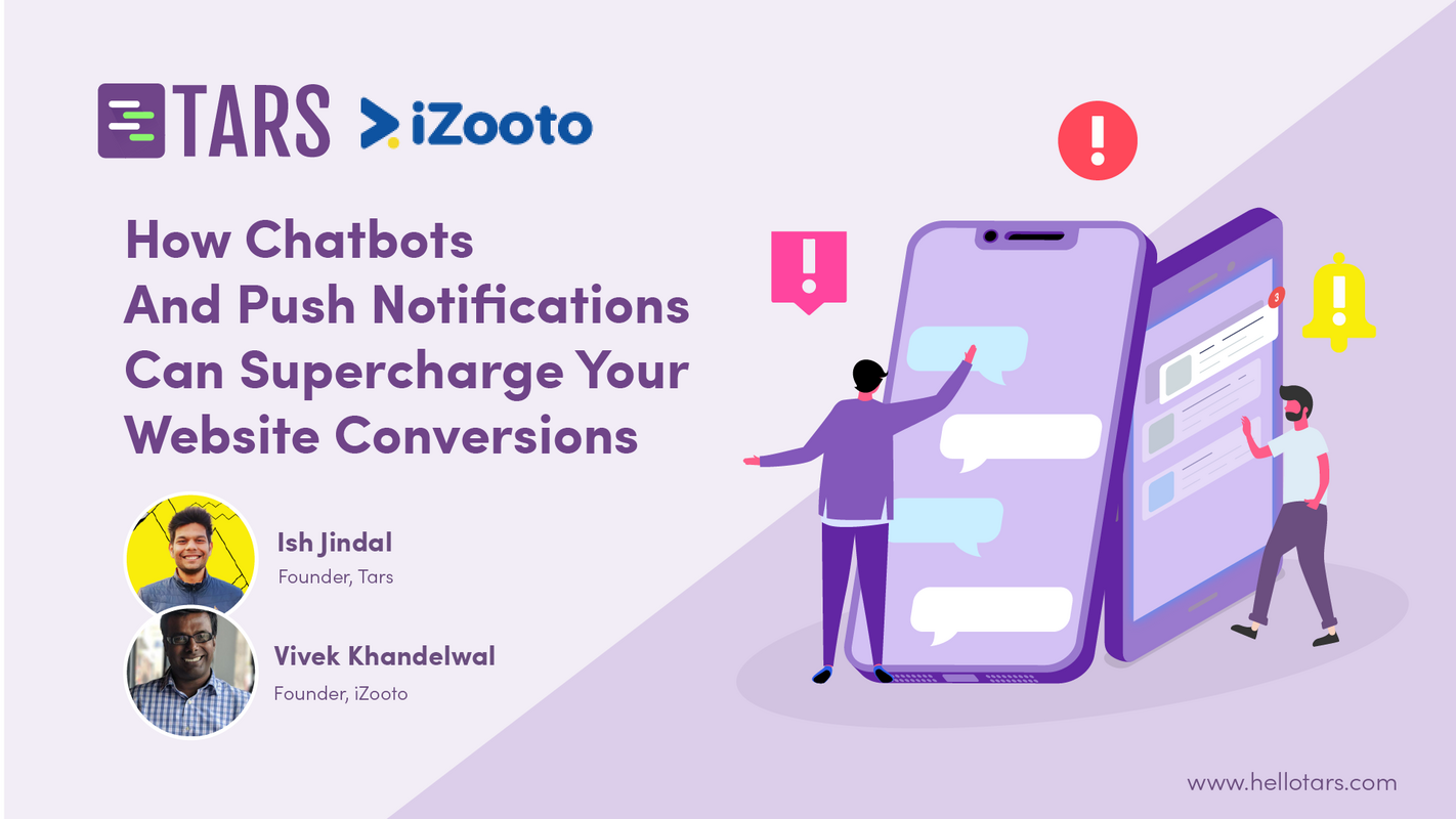 [Webinar] How Chatbots And Push Notifications Can Supercharge Your Website Conversions