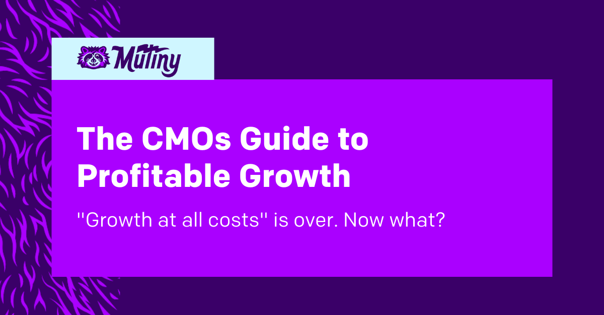 The CMOs guide to profitable growth 