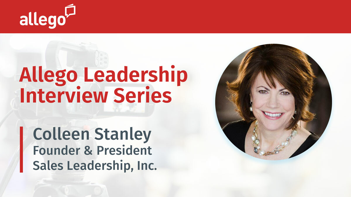Allego Leadership Interview Series: President and Founder Colleen Stanley