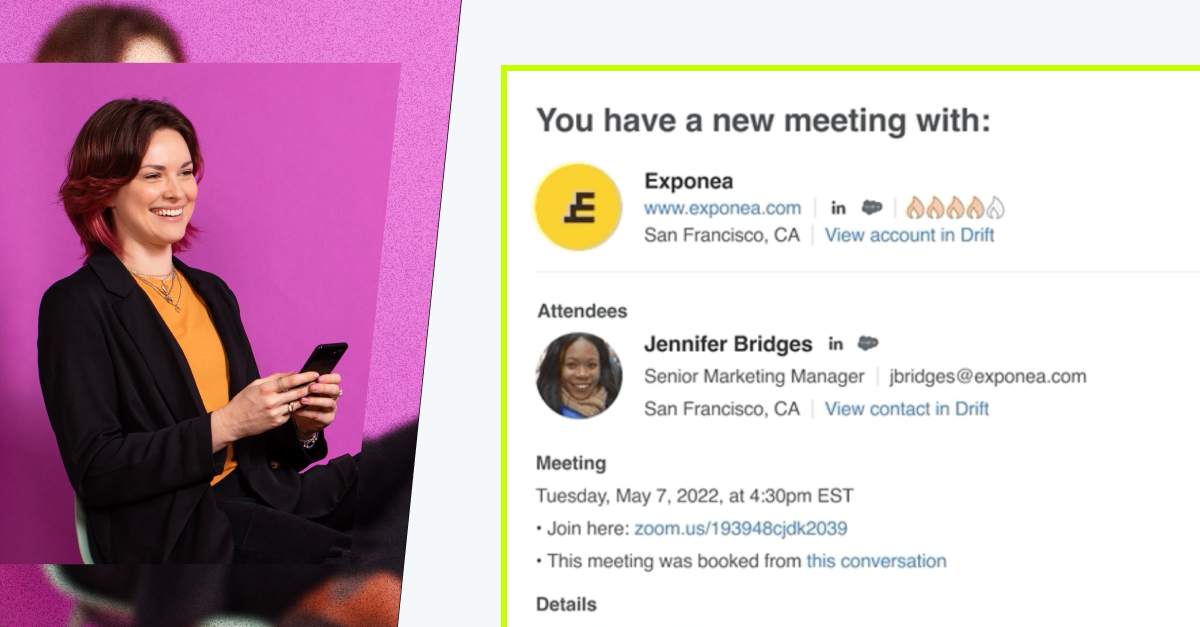 Customization in Conversational AI and Easier Meeting Prep for Sales Reps: July Releases from Drift