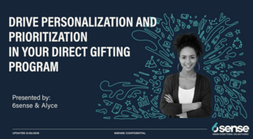 Drive Personalization and Prioritization in your Direct Gifting Program